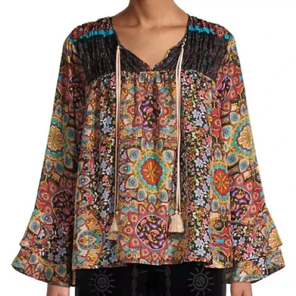 Johnny Was Mandala Margot Blouse
